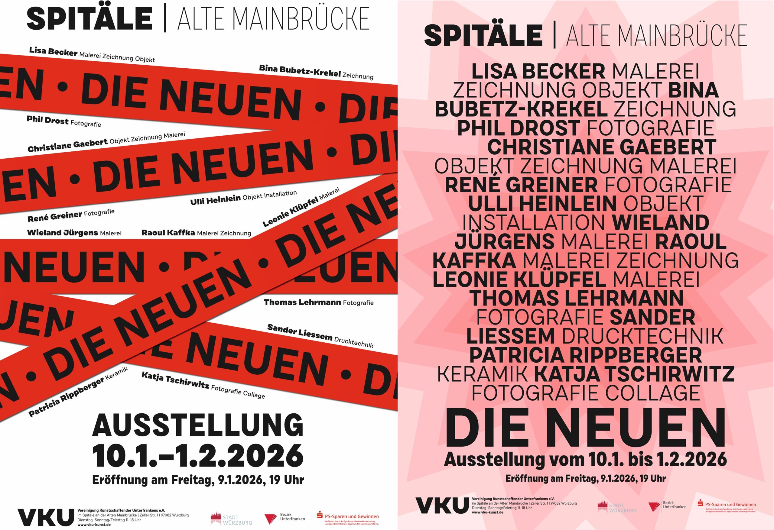 Die Neuen 2026 / VKU / Im Spitäle an der Alten Mainbrücke Würzburg